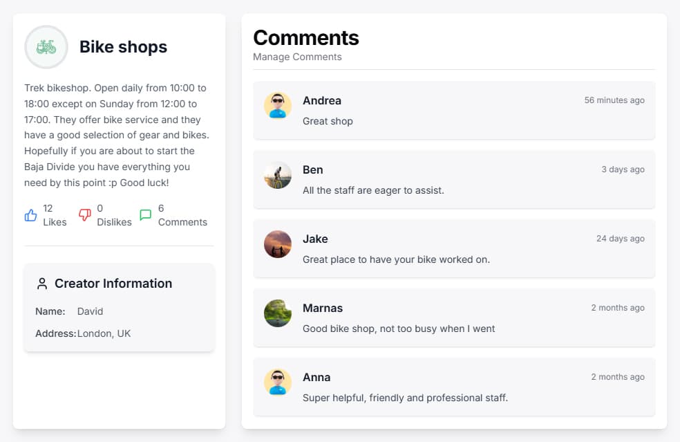 Route Manager screenshot 3